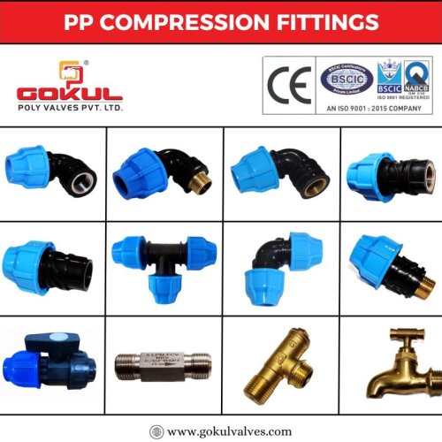 MDPE Compression Male Threaded Adapter