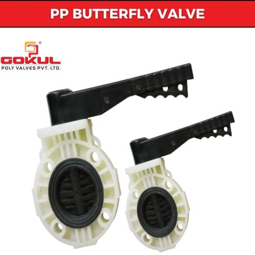 Polypropylene Butterfly Valve-Lever Operated