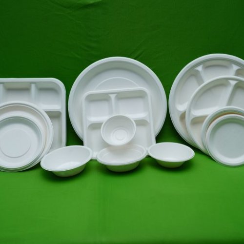 Sugarcane Bagasse Plates