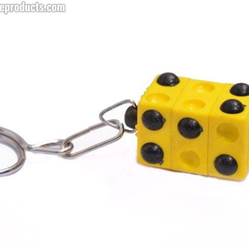 Pocket Braille Learning Device with Keychain