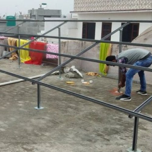 Solar Panels Mounting Structure