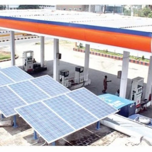 Solar Powered Petrol Pump System