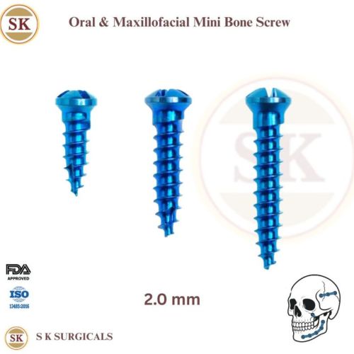 Oral Maxillofacial Titanium Star Head Screw