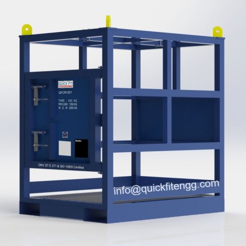 12 Capacity Gas Cylinder Rack