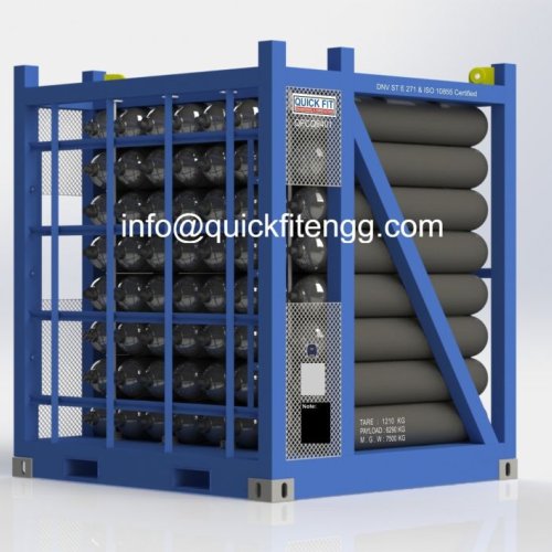 Dnv 2.7-1 Offshore 64 Cylinder Gas Storage Quad
