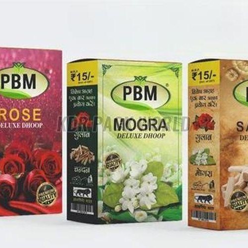 Digital Printed Dhoop Batti Packaging Boxes