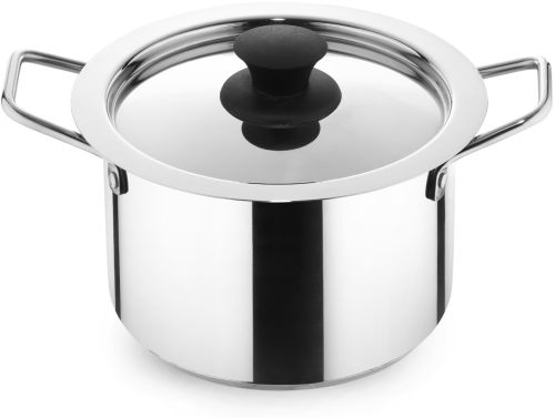Stainless Steel Triply Cooking Pot with Lid