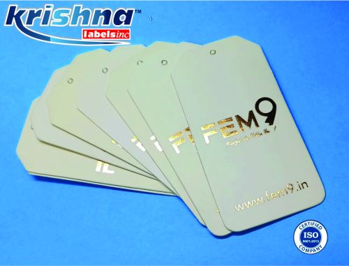 Embossed Tags