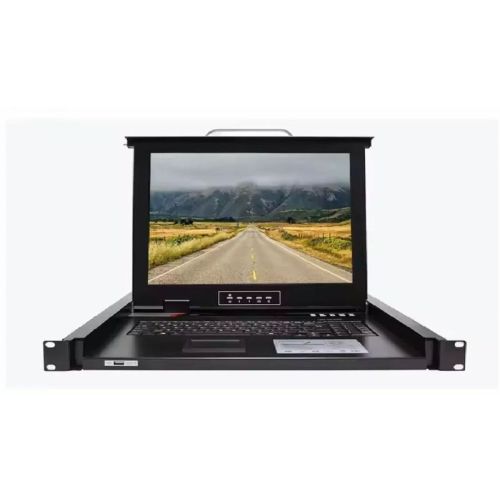 STS 19 Inch 1U 4 Port VGA KVM Switch