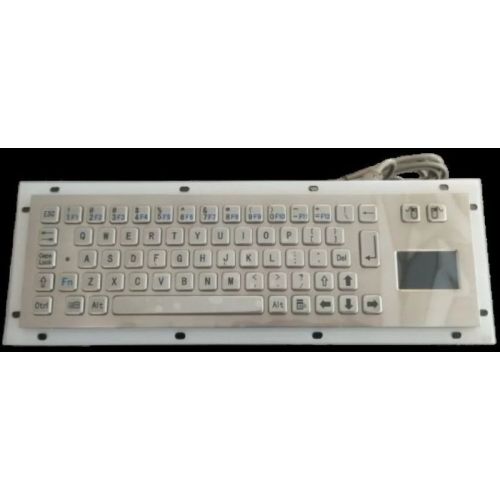 STS Industrial Grade IP65 Stainless Steel Keyboard With Touchpad