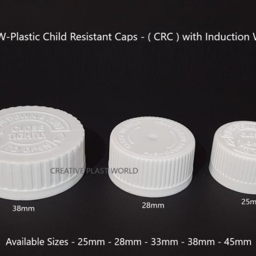 Plastic CRC Child Resistant Caps