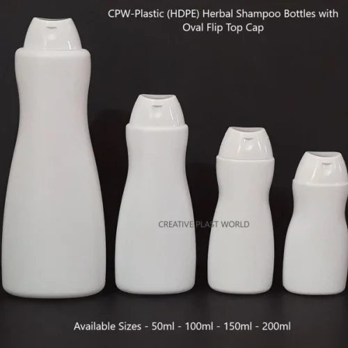 Plastic Herbal Shampoo Bottles