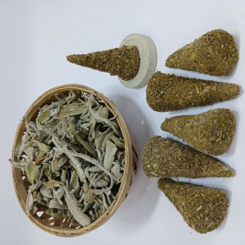 Sage Leaves Smudge Incense Cones