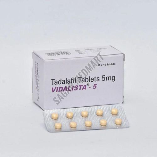 Vidalista 5mg Tadalafil Tablets