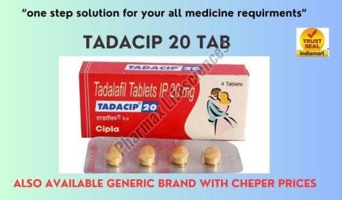 Tadacip 20mg Tablets