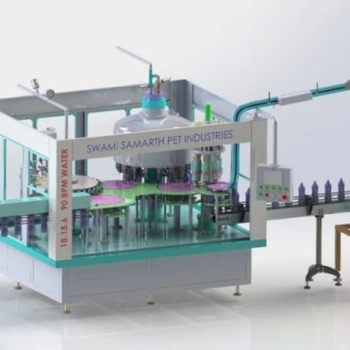 120 Bpm Water Rinsing Filling Capping Plant