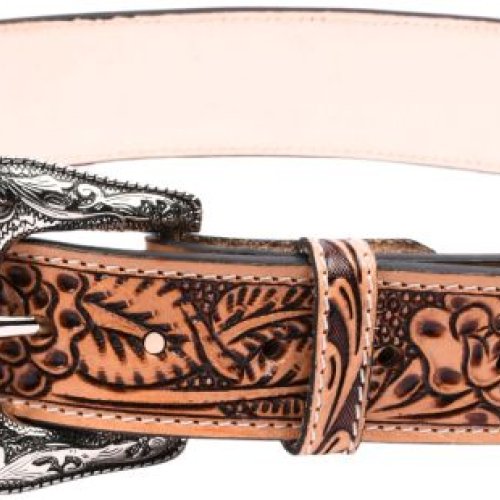 Men Western Leather Belt