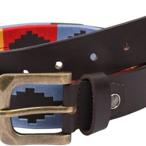 Mens Polo Leather Belt