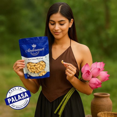 Andramart Premium Roasted &AMP; Salted Cashew Nuts 100 Gm