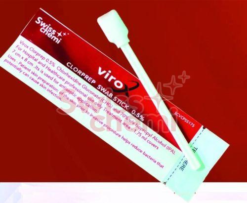 Viriox Clorprep Swabs 0.5% with Ipa
