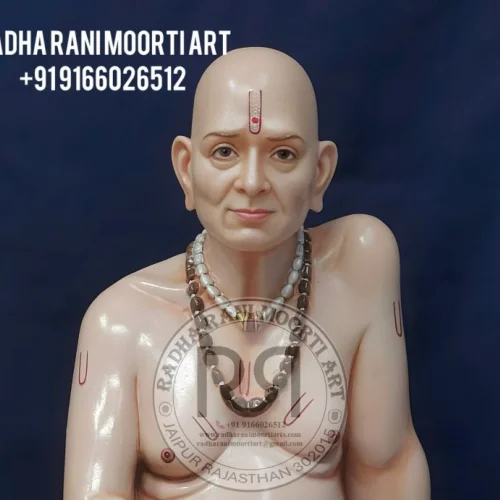 Marble Swami Samarth Statue