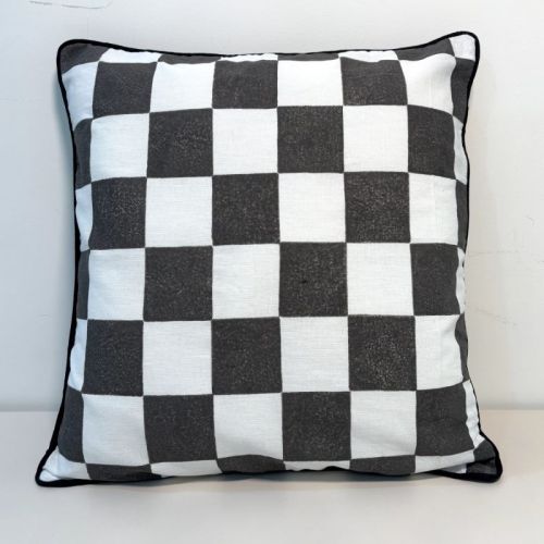 Classic Check Cotton Cushion Covers