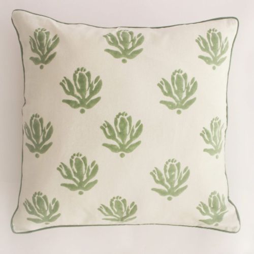 Wildflower Printed Cotton Cushion Covers
