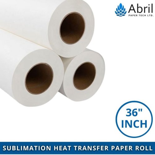 Indian Off White Sublimation Heat Transfer Paper Roll