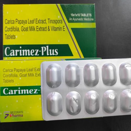 Papaya 1100 Mg Giloy 150 Mg Goat Milk 100 Mg Tablets