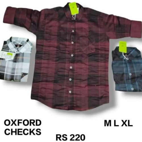 Mens Checkered Shirts