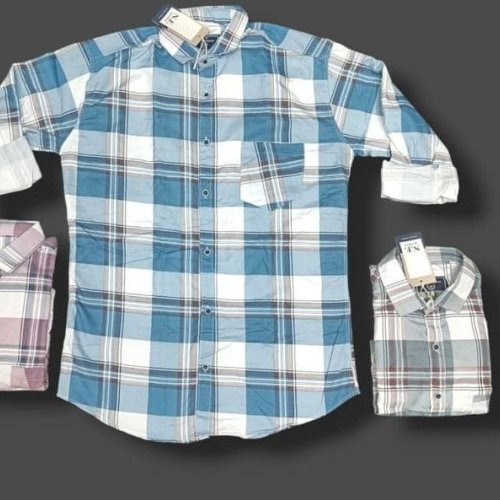 Mens Laffer Check Shirt