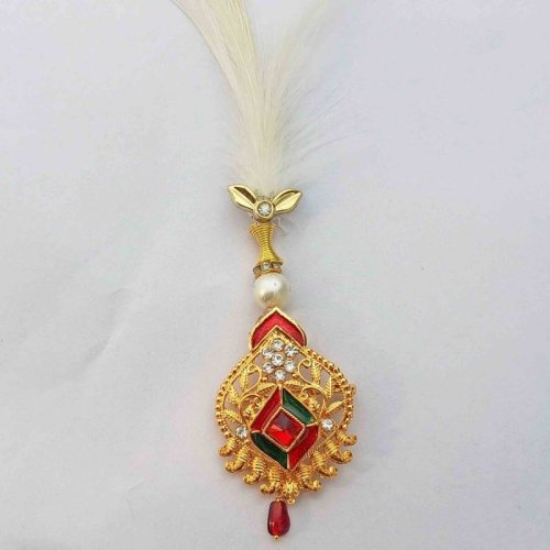 Metal Golden Designer Kalgi