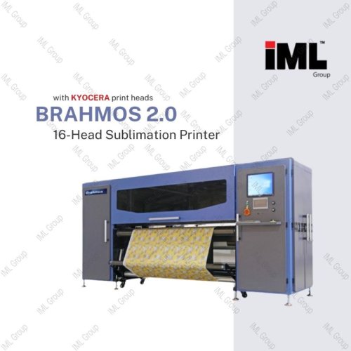 Brahmos Kyocera 16 Head Sublimation Digital Textile Printer