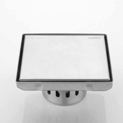 SS 304 Tiles Insert 6x6 Floor Drain