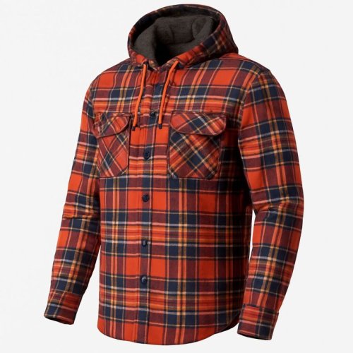 Mens Check Winter Shirt