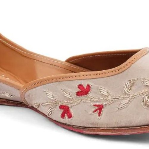 Bail Leather Leather Ladies Jutti