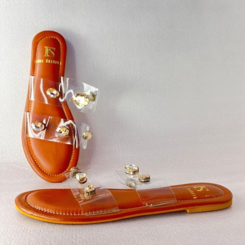 Transy PU Leather Ladies Sandal