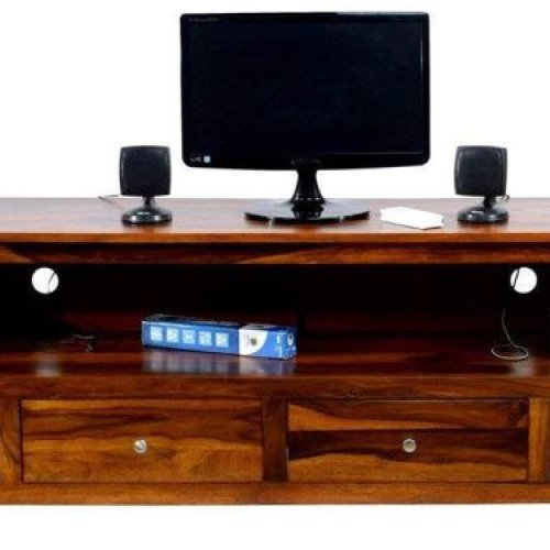 Free Standing Sheesham Wood TV Unit