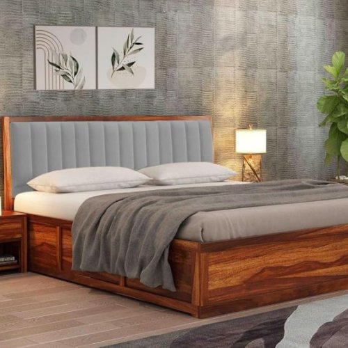 Wooden Double Cot Bed