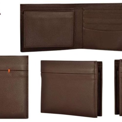 Mens Brown Leather Wallets