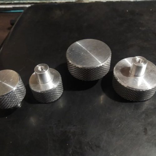 Silver Aluminium Knorling Knob