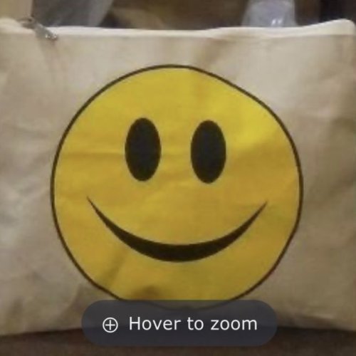 Laminated Zipper Canvas Bag