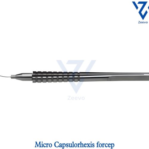 Stainless Steel Micro Capsulorhexis Forceps