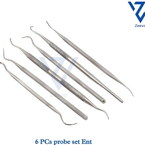 Stainless Steel Ent Probe Set