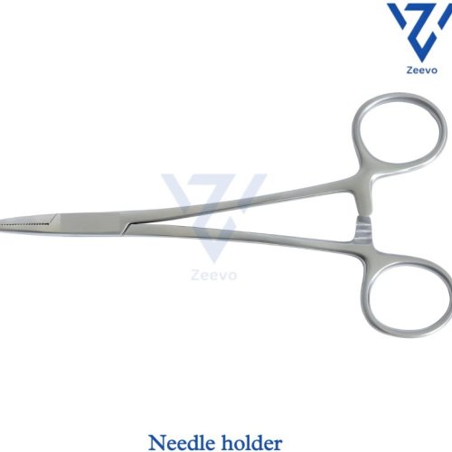 Stainless Steel Needle Holder Scissor