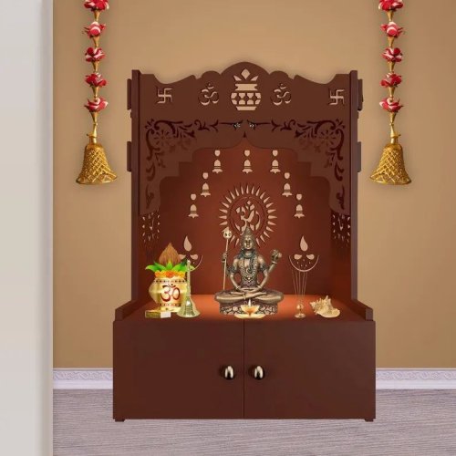 Designer Brown Wooden Temple