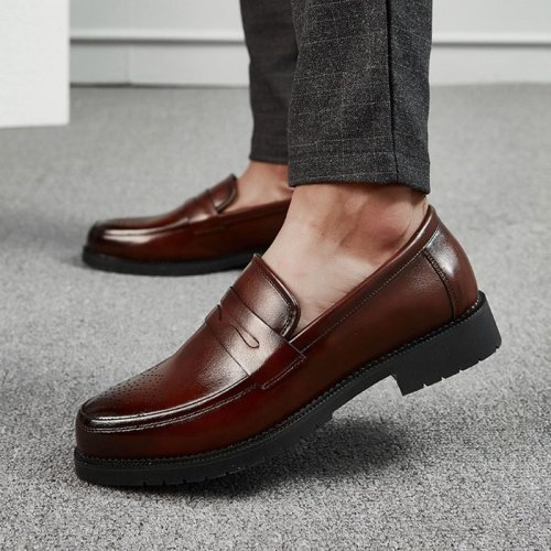 Mens Leather Casual Shoes
