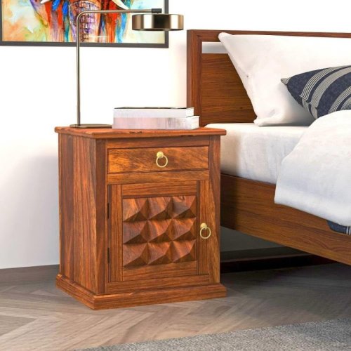 Wooden Bedside Table