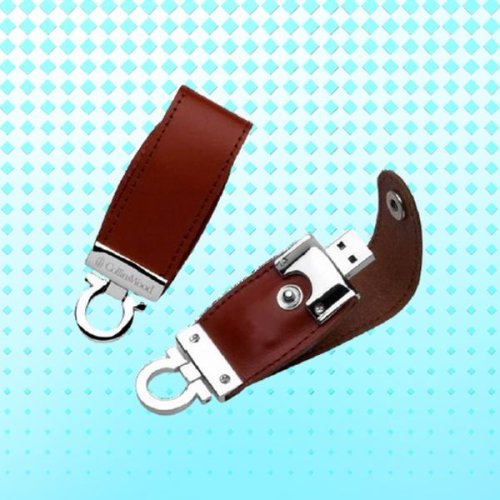 Leather Key Ring USB Pendrive Leather Key Ring USB Pendrive