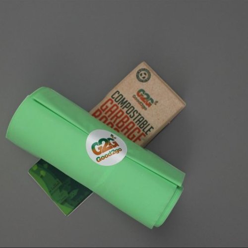 Green Compostable Garbage Bag